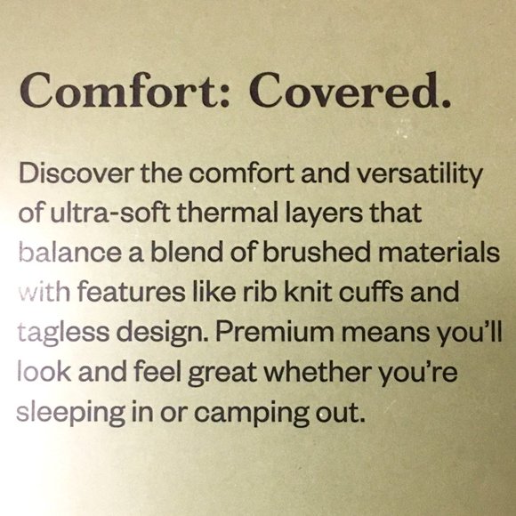 GOODFELLOW & CO Men's Premium Ultra Soft Thermal Pants  NEW IN BOX! - Picture 8 of 11